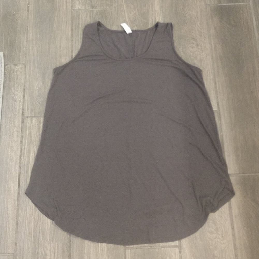 Zenana Grey Tunic Tank